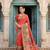 Red Color Jacquard Weaving  Work Silk Blend Saree