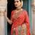 Red Color Jacquard Weaving  Work Silk Blend Saree