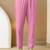 Lightpink art silk embroidery sequence work anarkali kurta pant set with dupatta