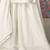 White white georgette embroidery with sequence work kurta palazzo dupatta set