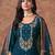 Morpeach cotton silk embroidery sequence work kurta pant dupatta set for women
