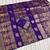 Purple Color Jaqurad Weaving Work Georgette Saree