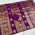 Purple Color Jaqurad Weaving Work Georgette Saree
