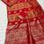 Red Color Jaqurad Weaving Work Georgette Saree