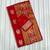 Red Color Jaqurad Weaving Work Georgette Saree