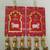 handmade mdf cow shubh labh door hangingdecor hanging diwali decor hanging (pack of 2)