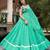 women's bandhej printed georgette lehenga choli set with dupatta - free size