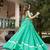 women's bandhej printed georgette lehenga choli set with dupatta - free size