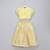 Lime Yellow Organza Frill Chanderi Lehenga Set