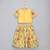 Yellow Floral Printed Lehenga Set