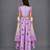 Light Purple Floral Lehenga Set