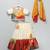 Off White Multicolor Printed Lehenga Set