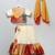 Off White Multicolor Printed Lehenga Set