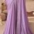 lightpink designer silk blend embroidery sequence work saree with unstitched blouse piece 