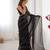 sitara chiffon black designer beads moti val sequance work saree