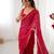 sitara chiffon pink designer beads moti val sequance work saree