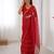 sitara chiffon red designer beads moti val sequance work saree