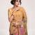 georgette chiku designer thread sequance embroidery work saree