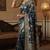 Navy heritage banarasi silk blend saree