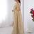 gold crush beige designer beads moti val zig zag sequance work saree