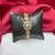 Gold Tone Kundan Bracelet, Indian Wedding Bridal Jewelry, CZ Stones, Festive Statement Piece