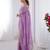 gold crush purple designer beads moti val zig zag sequance work saree