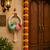 handmade moti chudi peony latkan hangingshubh-labh hanging for home decoration (pack of 2)