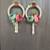 handmade moti chudi peony latkan hangingshubh-labh hanging for home decoration (pack of 2)