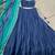 women's rayon lehenga choli with printed cotton dupatta & mirror work lace - free size