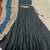 women's rayon lehenga choli with printed cotton dupatta & mirror work lace - free size