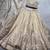 Gold Crush Fabric Chaniya Choli with Sequins Embroidery