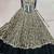 women festive real mirror work border chanderi garba lehenga choli set - free size