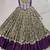 women festive real mirror work border chanderi garba lehenga choli set - free size