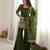 Women's Gorgeous Embroidery Work Crunchy Silk Fabric Straight Kurta Pant and Dupatta Set