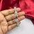 Floral Crystal Bracelet, Lavender Pear-Cut CZ Statement Cuff, Silver-Tone Flower Jewelry