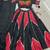 navratri special ajrakh printed rayon lehenga choli with gota patti lace - free size