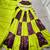 navratri special ajrakh printed rayon lehenga choli with gota patti lace - free size
