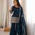  Embroidery Work Crunchy Silk Fabric Straight Kurta Pant and Dupatta Set