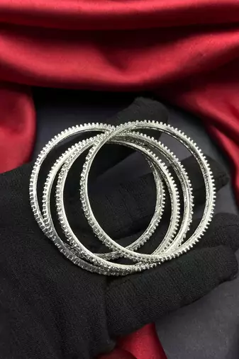 Multi Row CZ Tennis Bracelet, Silver Crystal Statement Bangle, Wedding Bridal Jewelry