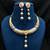 Dual Tone Hasli Necklace Set | Oxidized Silver Boho Collar Choker