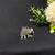 Oxidized Silver Elephant Statement Ring, Boho Tribal Animal Jewelry