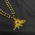 Traditional Indian Two Layer Moti Mala with Peacock Pendant, Ethnic Statement Jewelry with Earrings