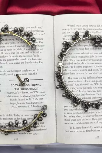 Dual Tone Oxidized Silver Anklets with Ghungroo Bells | Tribal Indian Payal, Boho Rigid Bracelet