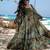 Multicolor floral printed georgette anarkali gown for women