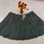 Green Viscose Georgette, Net Sequins With Zari Embroidery,Mirror Work Lehenga Set For Women's