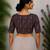 Lavender cotton printed readymade blouse