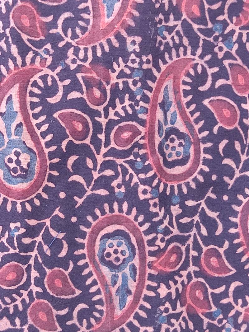 Lavender cotton printed readymade blouse