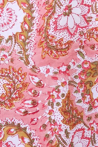 Multicolor cotton printed readymade blouse
