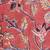 Red cotton printed readymade blouse