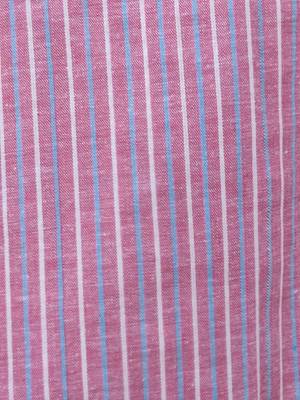 Purple cotton printed readymade blouse 5